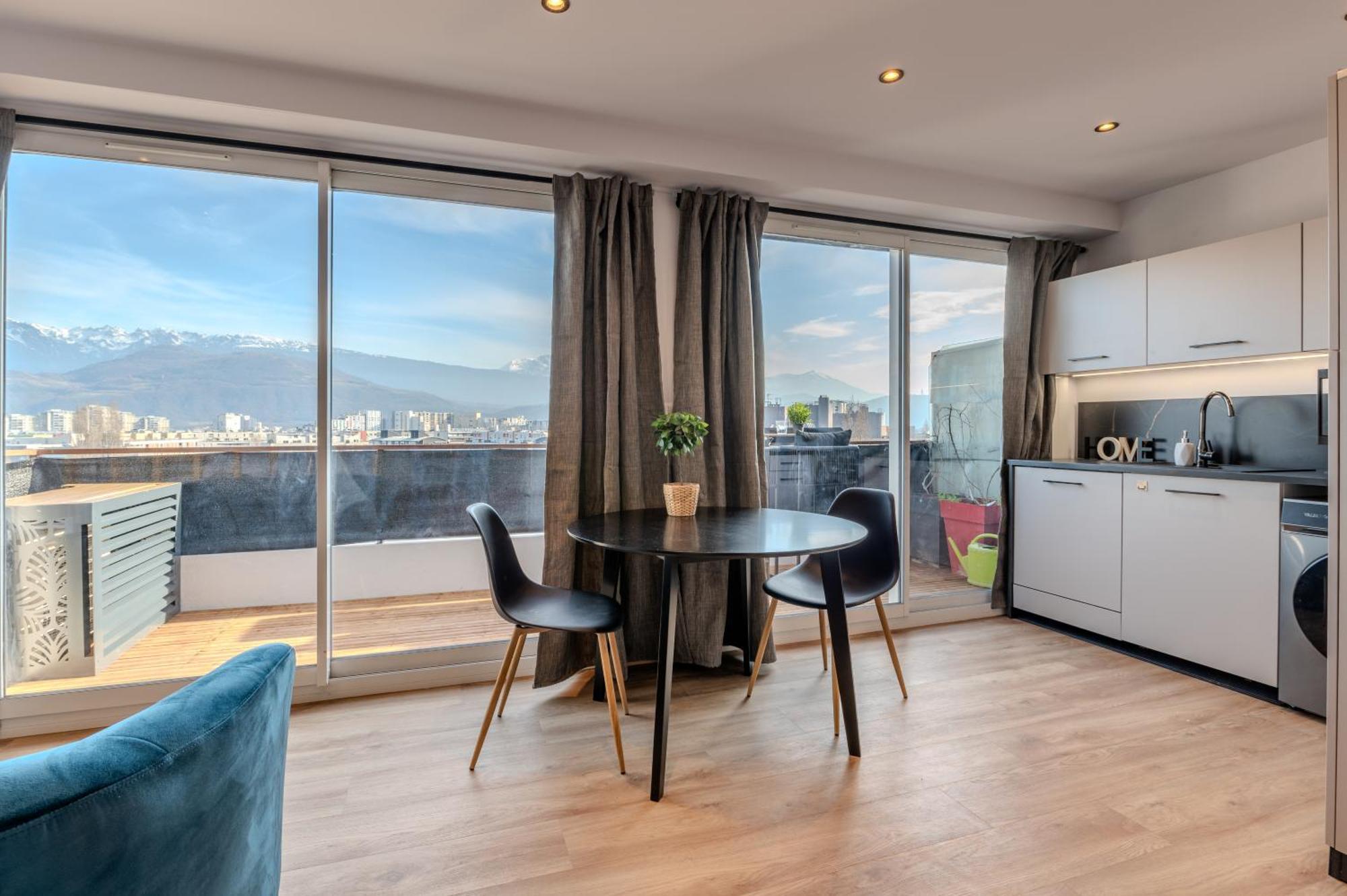 Studio Vue Montagne Grenoble Eksteriør billede