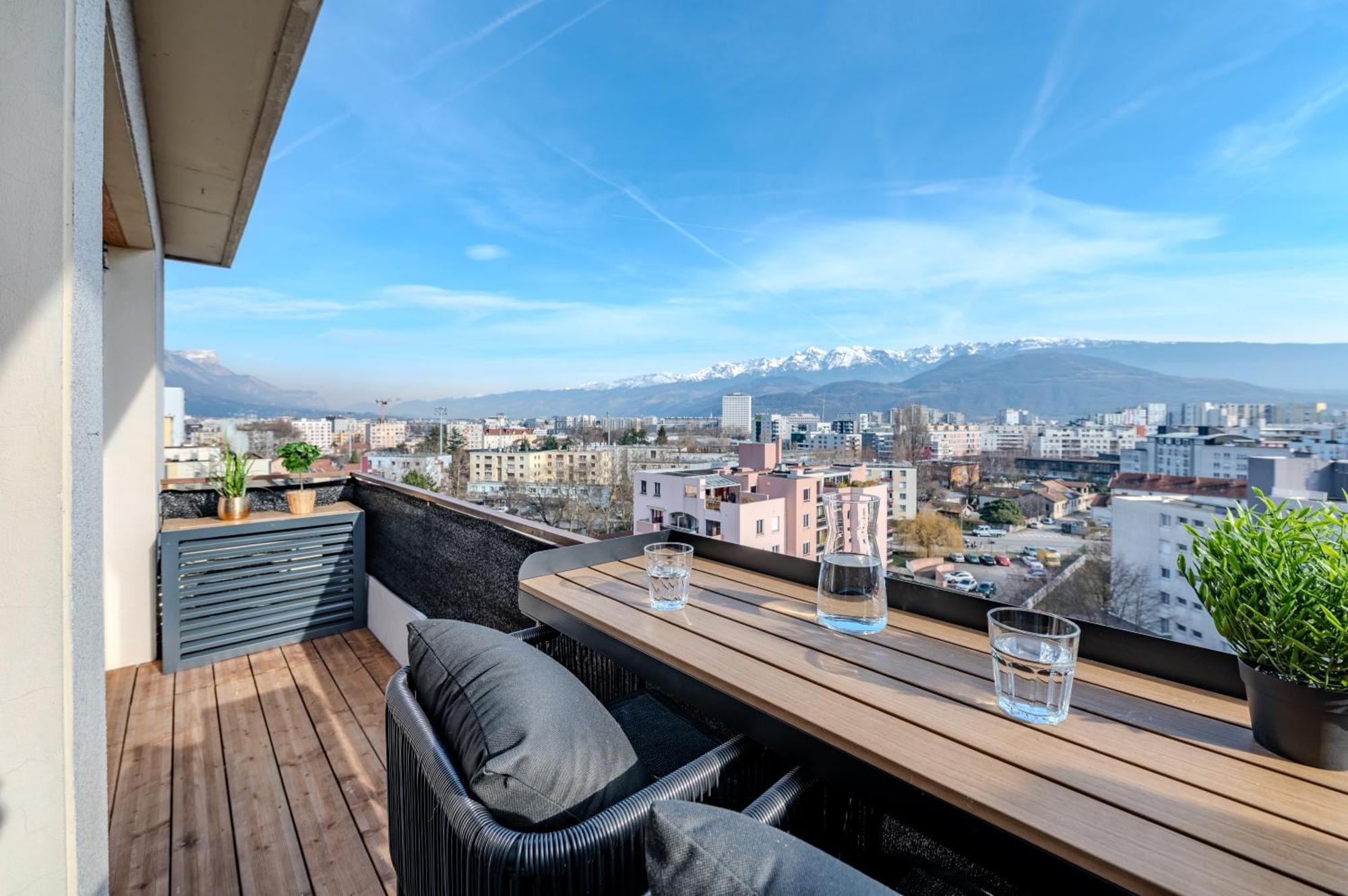Studio Vue Montagne Grenoble Eksteriør billede