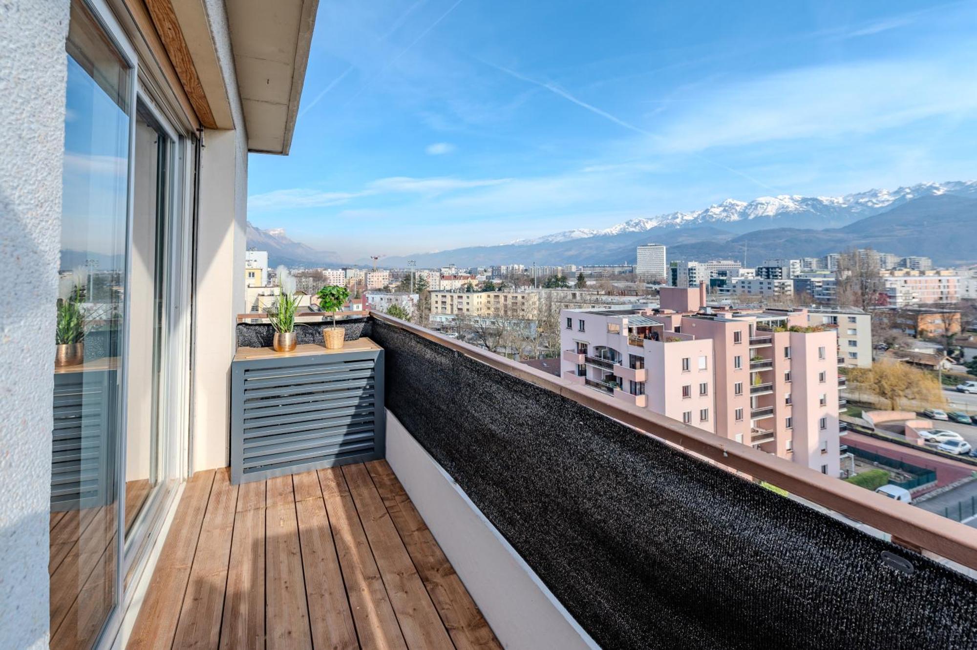 Studio Vue Montagne Grenoble Eksteriør billede