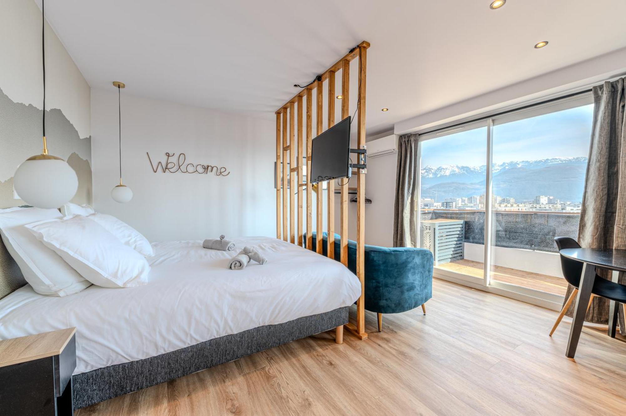 Studio Vue Montagne Grenoble Eksteriør billede