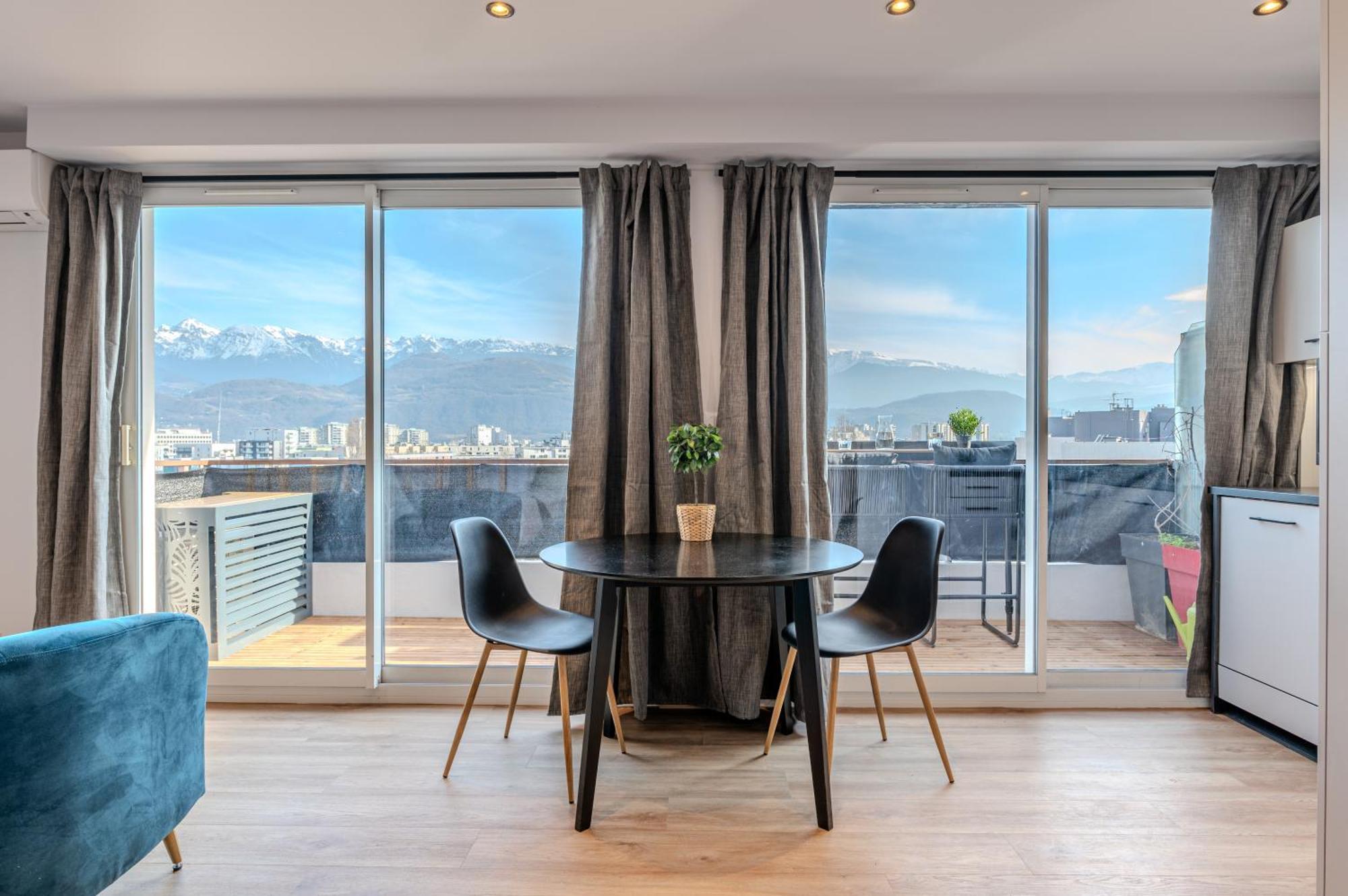 Studio Vue Montagne Grenoble Eksteriør billede